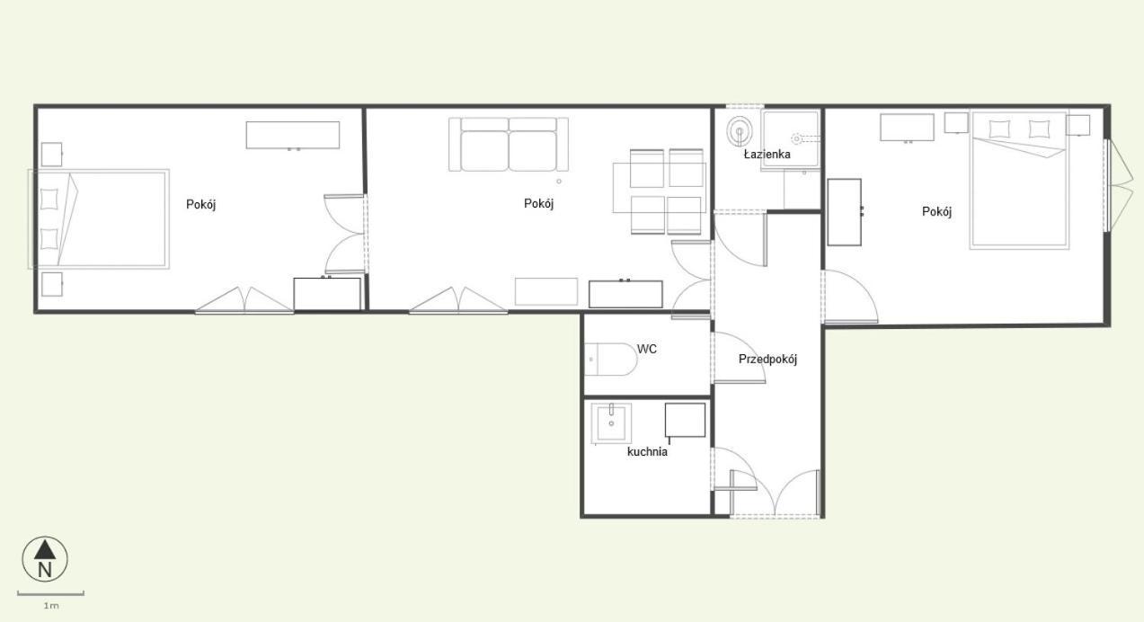 Apartament M15 Apartment Красков Екстериор снимка